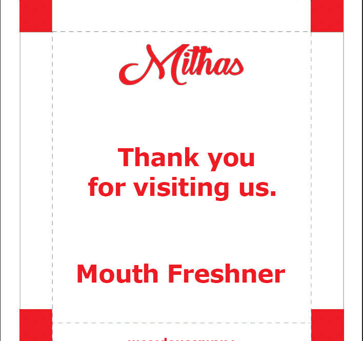 Mithas Mouth Freshner Regular Pack (100 Sachets)